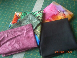 Pulled fabrics last Wednesday