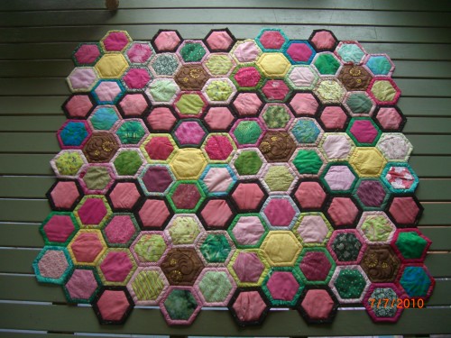 Then there are Hexagon quilt as you go????