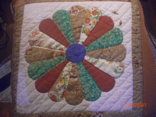 Another one block quilted