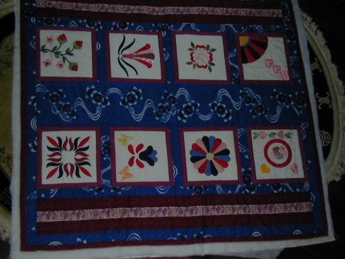 If I can find it I would like to do more hand quilting on this one?????