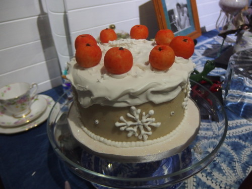 Christmas cake waiting to be eaten????