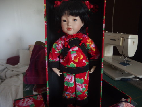 Have just completed restoring this little doll. SO she can now be loved again.  