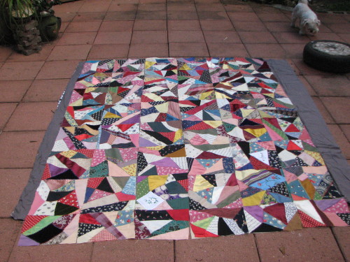 My antique Crazy Quilt