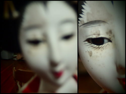 I was given a beautiful Japanese Doll 40 years ago as a thank you gift, sadly over the last 18 months a stain was coming from inside the porcelain, 