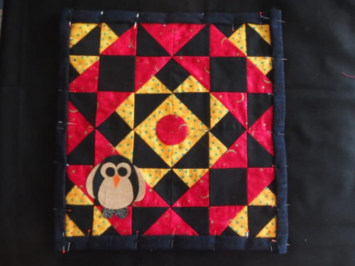 Back of Cotrina's quilt