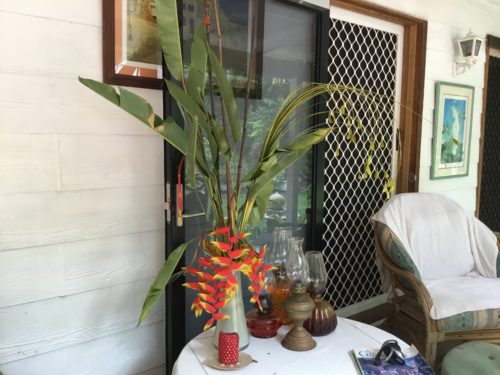 Small heliconia arrangement 