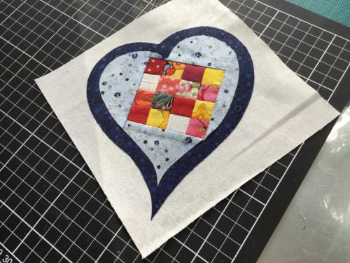 Mini quilt in a Healing Heart? 
